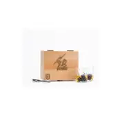 Melbourne Storm NRL Whisky Stone Set With Glasses