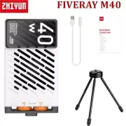 Zhiyun FIVERAY M40 Led Video Pocket Light Photography Fill Light Lamp + Tripod