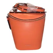 Radley London Women's Orange Leather Crossbody Bag w/ Dustbag NEW $158