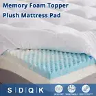 Memory Foam Topper Plush Mattress Pad Queen King Single Double 5CM 8CM Thick NSW