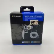 New Pic 300 Black Polaroid Instant Camera minor box wear