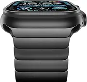 NewWays 38 mm 40 mm 41 mm 42 mm 44 mm 45 mm 49 mm Compatible with Apple Watch Strap, Solid Stainless Steel Link Replacement Bracelets Suitable for iWatch Ultra Series 8/7/6/5/4/3/2/1/SE (2022/2020)