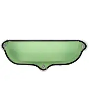Pet Life Gravity Lounge Suction Cup Kitty Cat Lounger And Bed Small Green