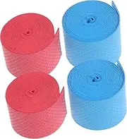 Sosoport 4pcs Anti Slip Drum Stick Tape Drumstick Wrapping Tape Badminton Racket Sweat Belts For Percussion Instrument Drumming Accessories