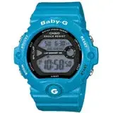 在飛比找遠傳friDay購物優惠-CASIO Baby-G系列 甜心馬卡龍運動休閒腕錶-水藍-