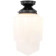 Northcote Art Deco Lighting DIY Black Batten Fix Period Retro Lights