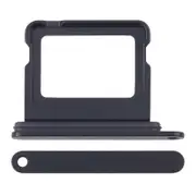 For iPhone 16 SIM + SIM Card Tray Black