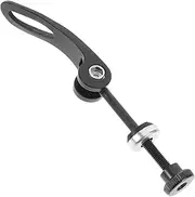 WESIEVYA Bike Seatpost Skewer Bolt Quick Release Clamp for Folding Mountain Bikes Lightweight Durable Design for Secure Fastening