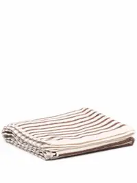 在飛比找Farfetch優惠-striped organic cotton towel