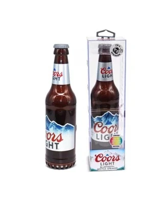 Coors Light Bottle Built in Bluetooth Speaker Multi-Color Limited Edition(NEW)