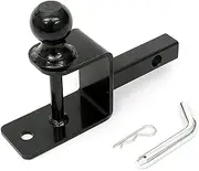 HICKS ATV/UTV Mount with Hitch Winch Strap Loop (2" Ball 1 1/4" Shank)