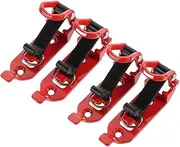 4pcs Shovel Mount Brackets for Roof Racks Heavy Duty Clamp Holder for Boat and Truck Versatile Tool Installation for Garage and Home