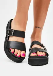 [Buffalo] Raya Slide Sandals