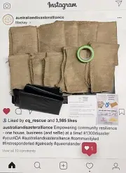 Instant Sandless Sandbags 10 PK, Flood Barrier, Biodegradable, Stackable