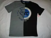 Wonder Nation Boys T Shirt Medium (8) Split Shirt Athletic Champ NYC League