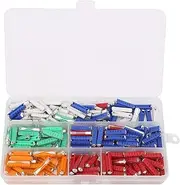 Respicefinem 200Pcs Torpedo Made of Propylene Zinc Alloy Ideal for Car Industrial Supplies with 5 8 10 16 25AMP Options