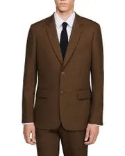 Sandro Heather Legacy Wool Blend Suit Jacket