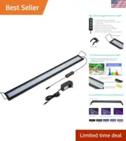Durable 20W Full Spectrum Aquarium Light for Freshwater – Fits 30-36 Inches