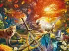 Ravensburger Excalibur Forest 500 Piece Jigsaw Puzzle New