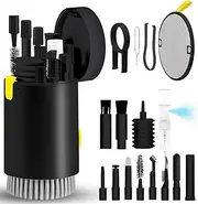 20 in 1 Electronic Cleaner kit - Keyboard Cleaner, Keyboard Cleaning Kit, Laptop Cleaner with Brush, Electronic Cleaner for Airpods pro/Laptop/Phone/Computer/Screen, Black