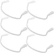 WESIEVYA 6pcs Mesh Bag Holder Billiard Table Net Fixing Kit Pool Table Corner Bracket Pool Table Net Corner Billiard Net Bag Fixator Pool Table Pocket Fixator Billiards Pocket Fixing Kit