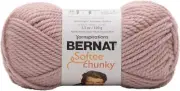 Bernat Gray Rose Yarn Softee Chunky