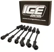 ICE 7MM RACE 1000 IGNITION LEADS FOR VOLKSWAGEN GOLF MK.3 AAA 2.8L V6