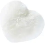 MOBUTOFU Heart Pillow Fluffy Decorative Pillow for Couch Pink Love Heart Plush Pillow Home Decoration Throw Pillow for s