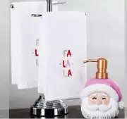 Mistletoe Farms 3 Piece Holiday Santa Counter Top Set