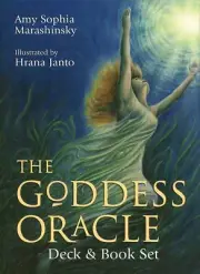 GODDESS ORACLE KIT Boxed Deck Card & Book Set fortune tarot cards wicca pagan