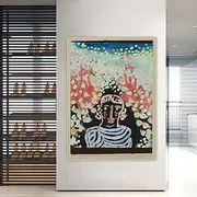 Paint by Numbers for Adults Paul Klee《Portrait in The Arbor, 1930》 Adults Paint Kits Canvas Gifts Arts Crafts for Home Decor