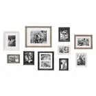 Kate and Laurel Bordeaux 10 Piece Frame Set for Gallery Wall Decor