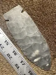 Georgetown Texas Chert Flint Knapped Benton Blade Arrowhead