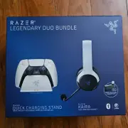 Razer Legendary Duo Bundle for PS 5: Kaira Wireless Headset/Quick Charging Stand