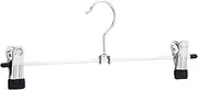 Amazon Basics Metal Pants and Skirt Hangers with Clips - 20-Pack
