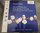 Protect-A-Bed Premium Cotton Terry Cloth Waterproof Mattress Protector