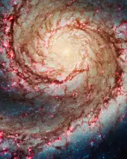8x10 photograph print space galaxy nebula outer space stars