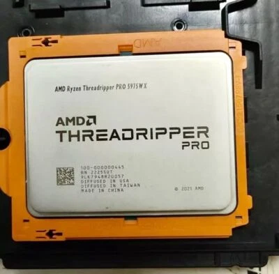 AMD Ryzen Threadripper Pro 5975WX 3.6GHz 32-Core PCIe 4.0 sWRX80 CPU Processor