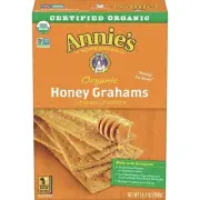 Annie s Organic Honey Graham Crackers, 14.4 Ounces, 12 Per Case