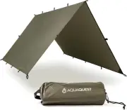 Defender Camping Tarp - Heavy Duty Tent Shelter or Rain Fly - Waterproof Camping