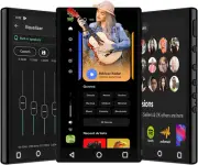 YFFIZQ 144GB MP3 Player with Bluetooth and Wifi,4.3" 1080P Full Touch Screen MP4