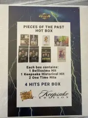2023 Superbreak Pieces of the Past HOT BOX 4 Hits Per Box! Keepsake Edition