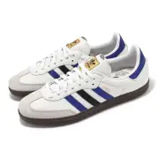 adidas Originals Samba OG White Active Blue Gold Men Unisex Casual Shoes ID1381