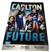 Carlton Season Guide 2016 Charlie Curnow Harry McKay Jacob Weitering