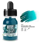 GSW - Transparent Acrylic Ink - Turquoise