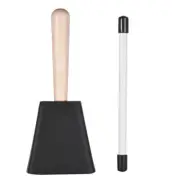 Cow Bell Cowbell Mallet With Stick Drum Percussion Musical Instrument Kids Gift