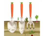 Gardening Tools Kids Garden Tool Set Mini Shovel Rake Planting Tools 3 Set;