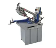 ITM BANDSAW, 227MM CAP, SWIVEL HEAD, 1 SPEED 240V 1PH, HYD DOWN FEED