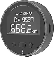 Digital Tape Measure, Digital Measuring Tape with LCD Display Digital Ruler, Electronic Tape Measure, Type-C Rechargeable Digital Display Roller Ruler, Smart Long Distance Rolling Measuring Tool