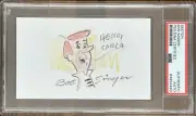 George Jetson Original Color Drawing Sketch Signed & Drawn By Bob Singer PSA DNA